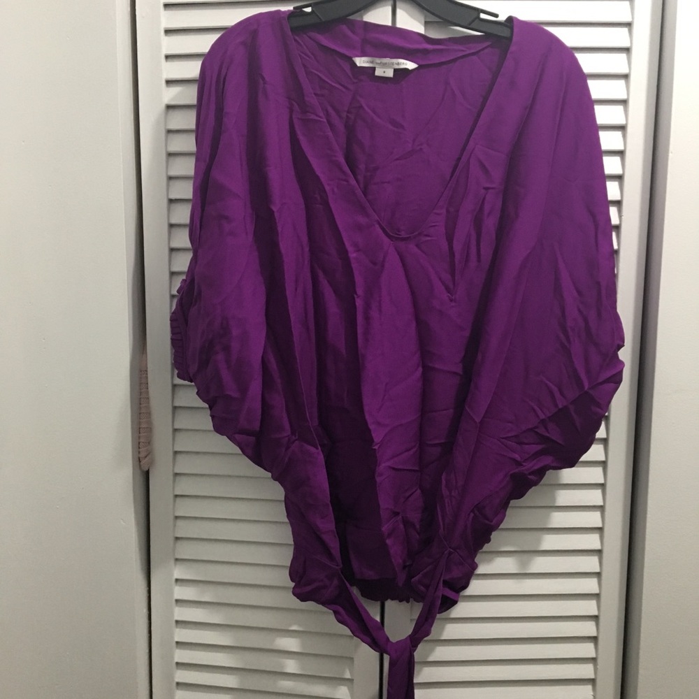 Diane Von Furstenberg silk shirt